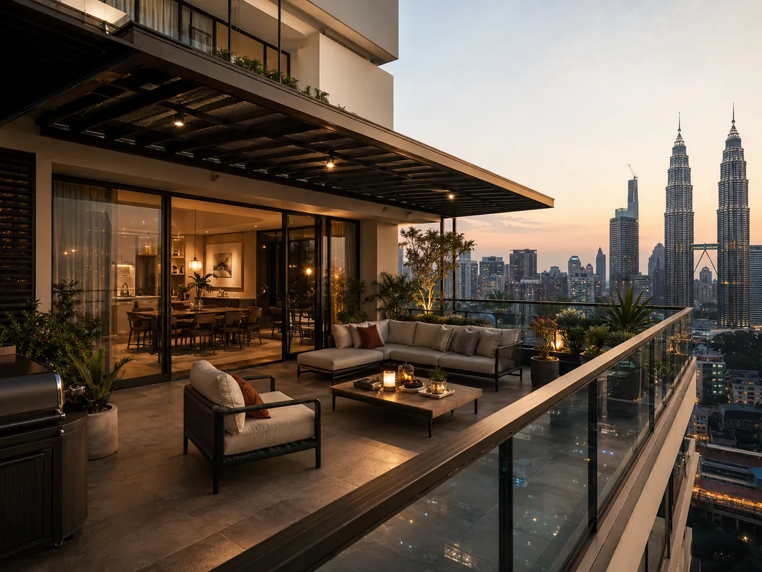 Refined residence interiors
