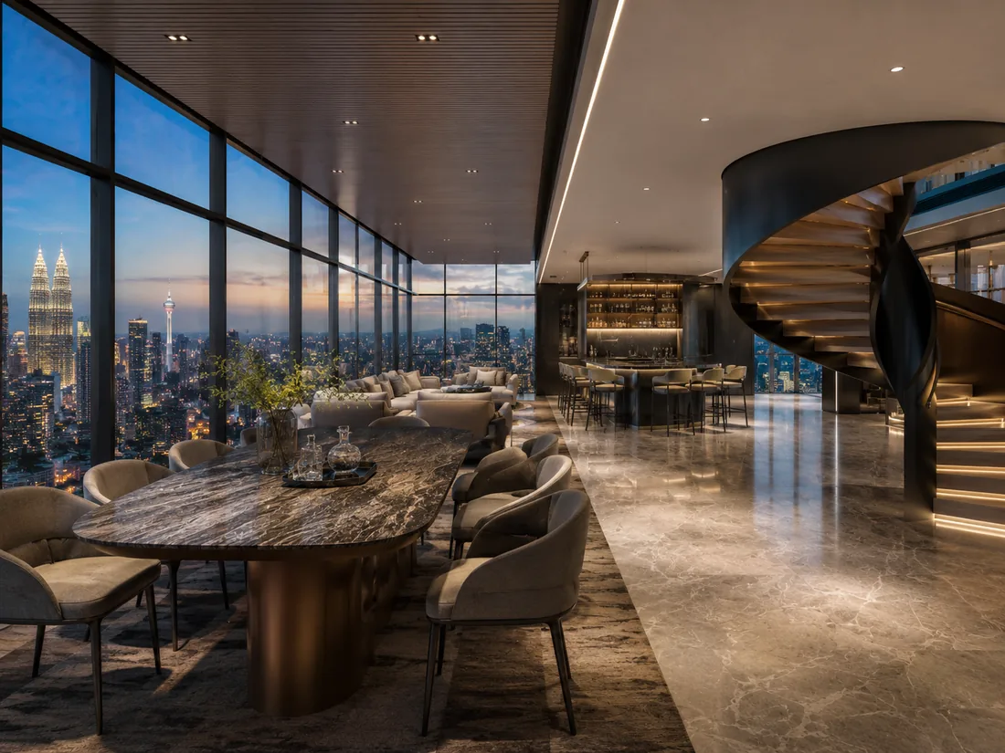 Resident social lounge